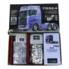 6X4 1/14 770S RC Tractor Truck 56373 Silver 3-speed Remote Control Painted Car Motor Model Kit Vehicle Toys for Boys 5