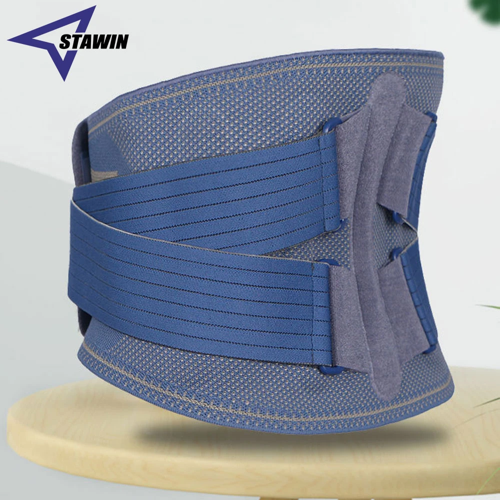 Sports Back Brace Lower Back Pain Relief with 5 Stays, Waist Trainer