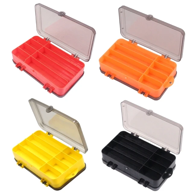 Fishing Tackle Box Double Sided Utility Boxes Clear Fishing Hook Organizer  - AliExpress