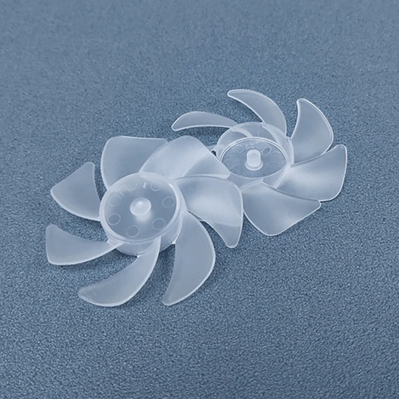 Ventilator Blade Vervanging, 2 Stks Plastic Fan Blade Drie Bladeren Elektrische Ventilator Bladen Accessoires