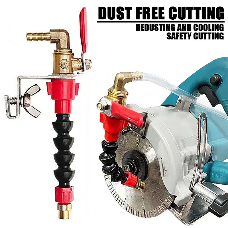 

1Pc System Nozzle Coolant Misting Dust-proof Dust Remover Water Sprayer For Marble Tile Cutting Machine Angle Grinder Cutter