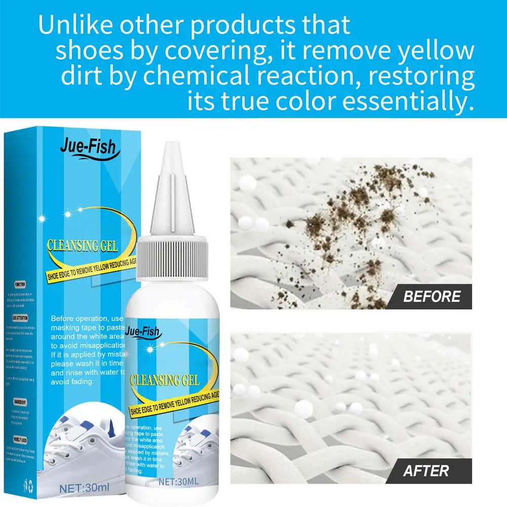 30ml shoes cleaner kit removes shoes whitening cleansing gel shoe washing machine dirt cleaning foam cleaner brush sneaker cleaner