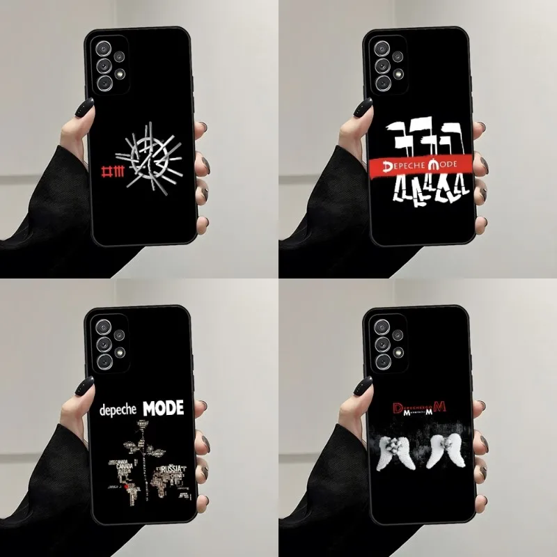 

Depeches Modes Phone Case For Sumsung S23 S22 S21 Plus Ultra A13 A23 A33 A53 A52 A51 A22 A30 A32 A50 Black Soft Cover