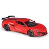 WELLY New 1:24 Chevrolet Corvette Z06 2023 Alloy Car Diecasts & Toy Vehicles Car Model Miniature Scale Model Car For Children 5
