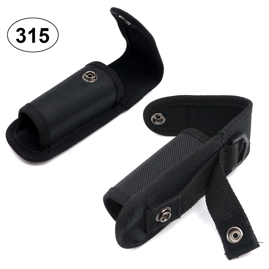 Flashlight Holster Carry Pouch Cover Nylon Case for S2+ SC31 SP31 501b 502b C8 C8+ C12 18650 16340 AA AAA Battery Pocket Torch flashlight holster flashlight holder