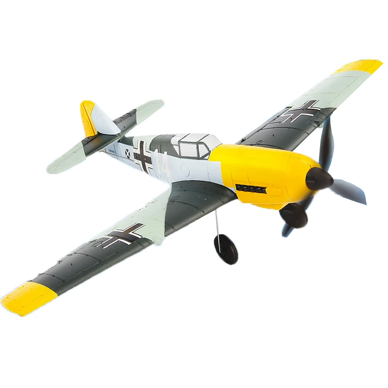 

Радиоуправляемый самолет Volantexrc 2,4G 4-канальный BF109 RC Warbird, Подарочные игрушки 76111 раз, один ключ, U-обратный аэробический радиоуправляемый самолет