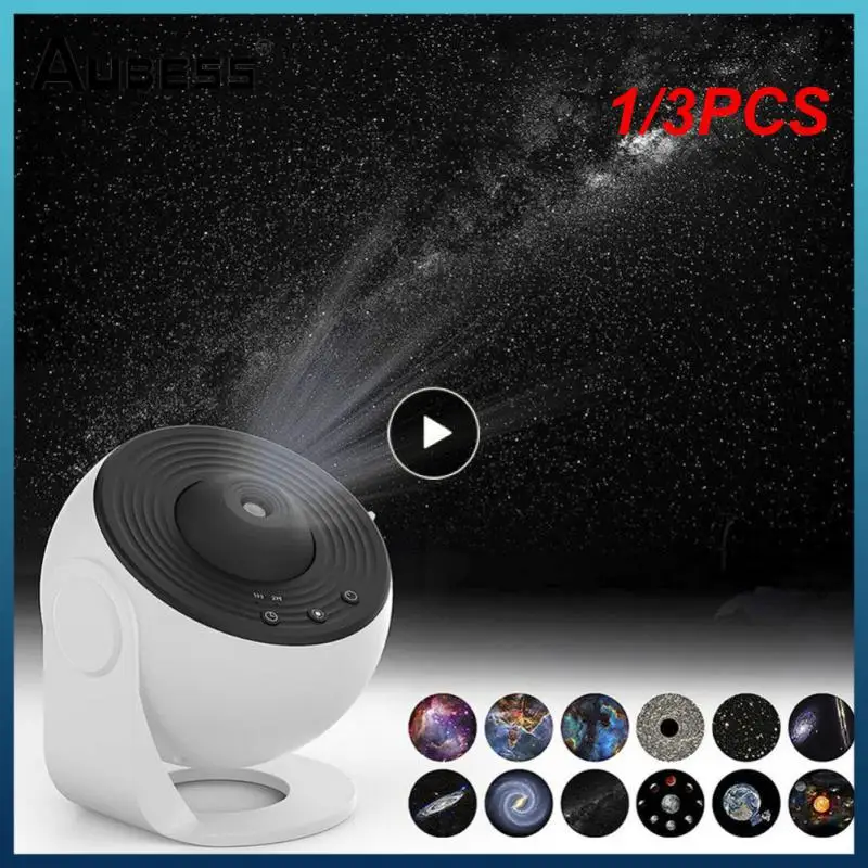 

1/3PCS in 1 Star Projector, Planetarium Galaxy Projector for Bedroom, Aurora Projector, Night Light Projector for Kids Adults