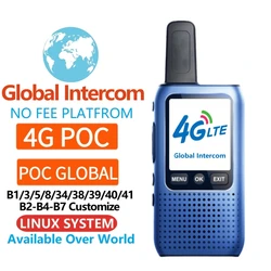 sim card handheld ptt radio walkietalkie mobile two way radio de communication
