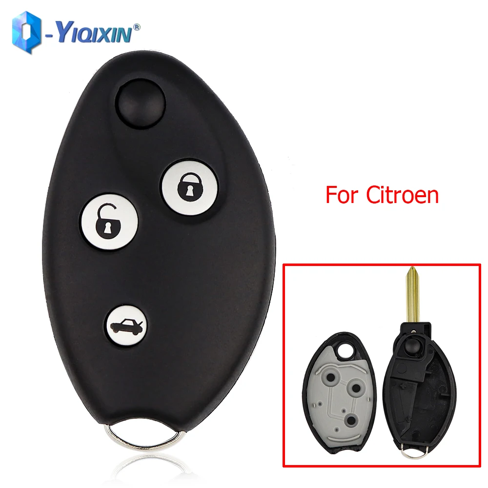 YIQIXIN 3 Button Folding Remote Car Key Shell For Citroen C2 C3 C4 C5 C6 C8 Saxo Sega Xsara Picasso Berlingo SX9 Fob Case Cover for peugeot 308 207 307 3008 5008 807 for citroen c2 c3 c4 c5 c6 c8 car key remote flip key shell case 2 buttons ce0523 ce0536