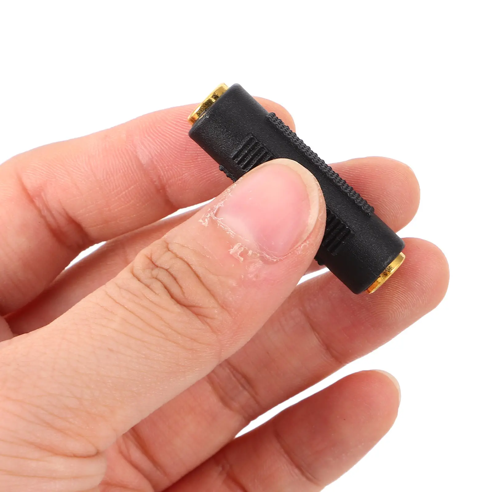 3.5mm 암-암 오디오 어댑터 헤드폰 스피커용 스테레오 잭 커플러 Aux 연장 케이블 연결