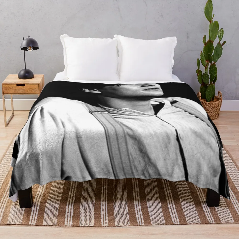 

leonardo dicaprio Throw Blanket vintage blanket
