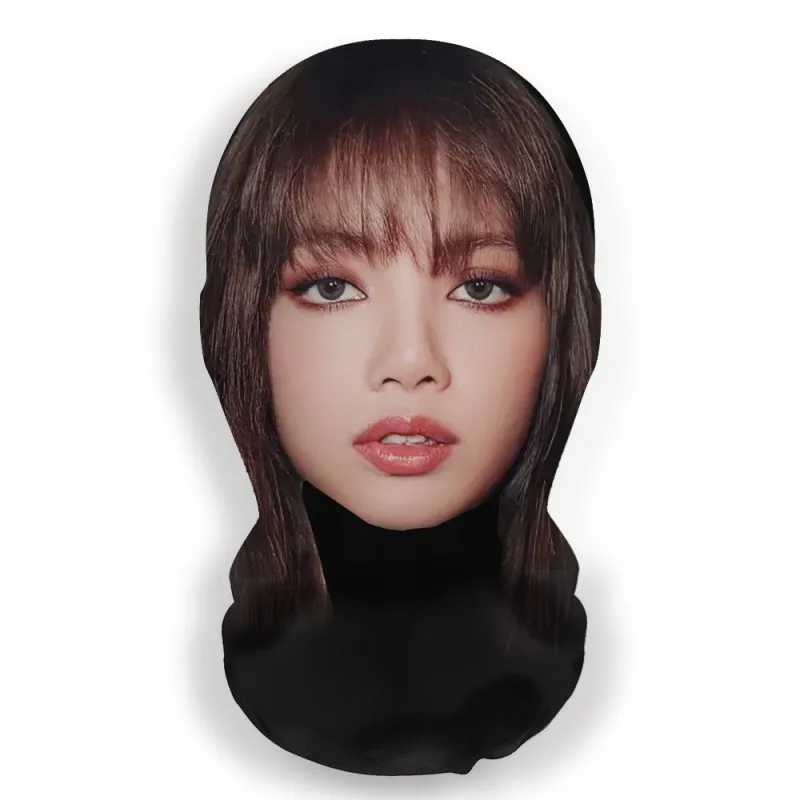 Realistic 3D Face Mask - Cosplay Prop & Full Face Headwear