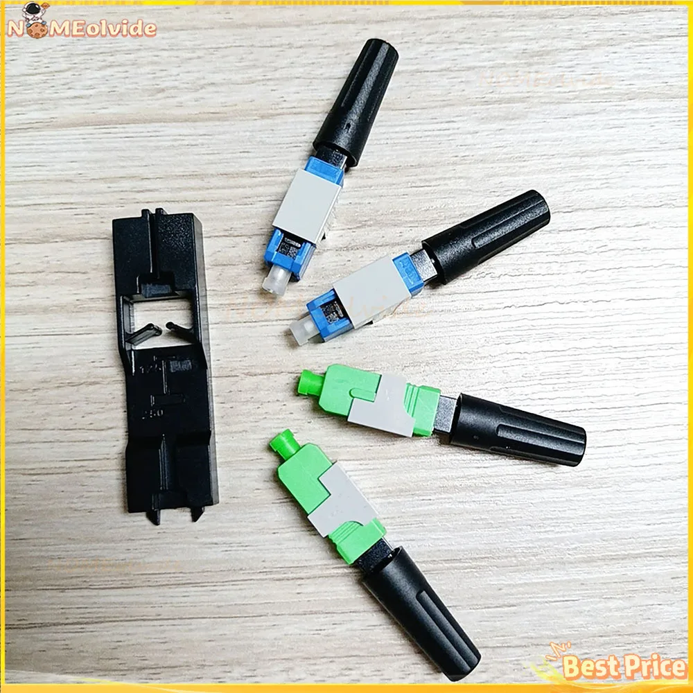 Ftth Sc Apc Connettore Rapido Ftth Pre-Bur Connettore Rapido In Fibra Ottica Sc Apc Ftth Connettore Rapido In Fibra Ottica Connettore Sc