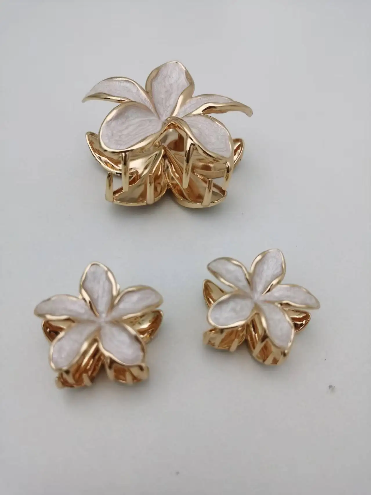 Lily Flower Hair Clip Set 3