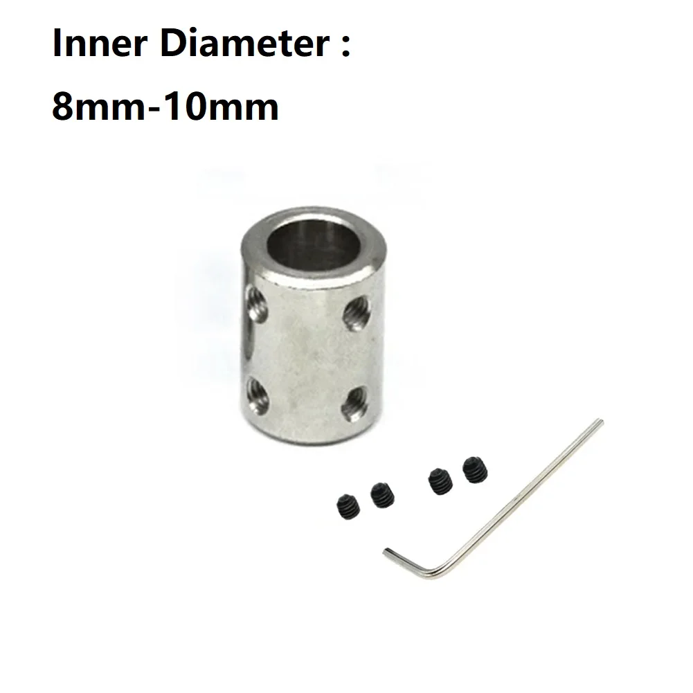 Rigid Shaft Coupler Connector Sleeve CNC Motor Jaw Shaft Coupler 1set 4mm/5mm/6mm/8mm/10mm #45 Steel Transmission shaft coupler shaft connector rigid shaft coupler