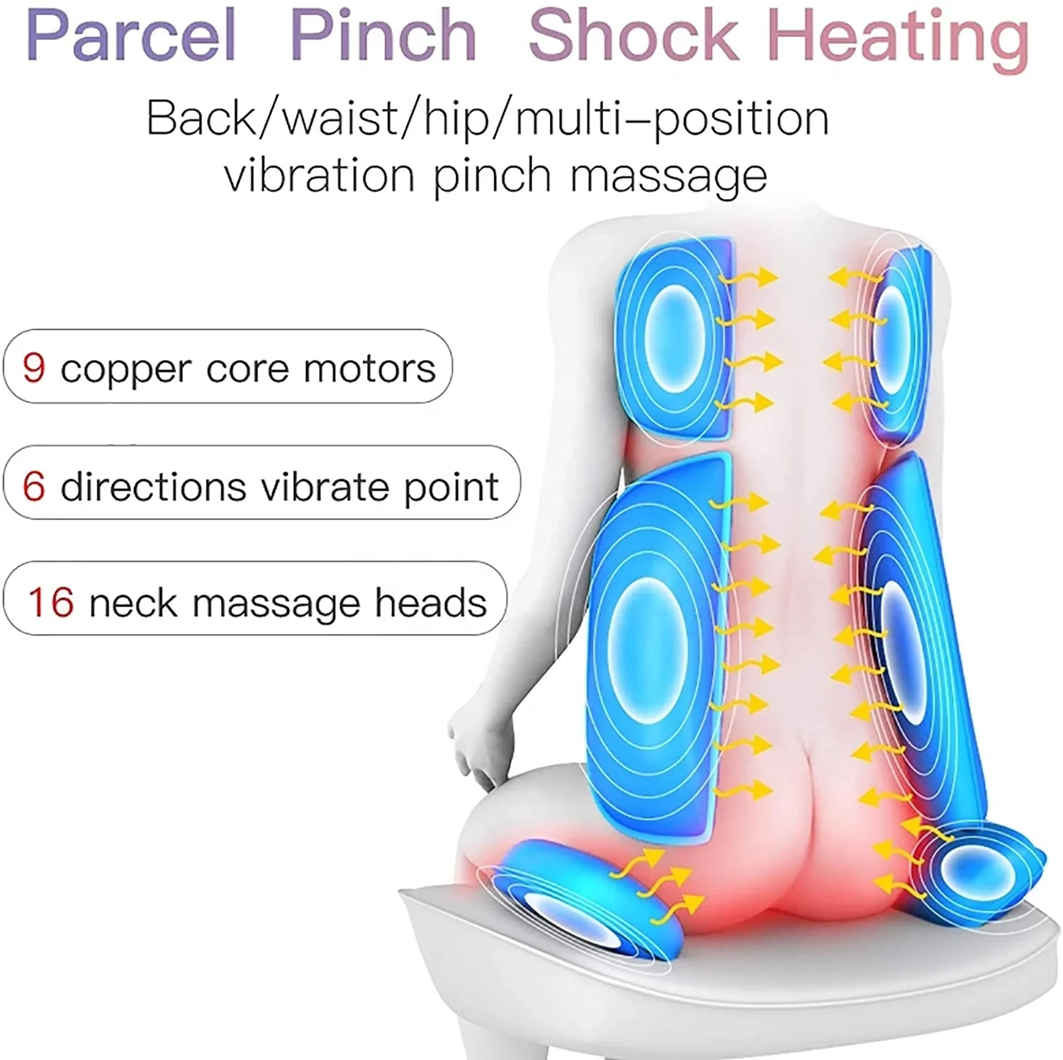 Fully Automatic Robotic Foldable Massage Chair Zero Gravity Office Chair with Massage Function