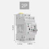 ATS Dual Power Automatic Electrical Transfer Switch 2P 63A 220V For Generator Switch Is Designed To Automatically Transfer Power 6