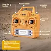 536 New 12-Channel 1:14 Alloy Remote Control Full-Scale 8-Wheel Heavy-Duty Engineering Dump Truck Remote Control Toy With Lights 5