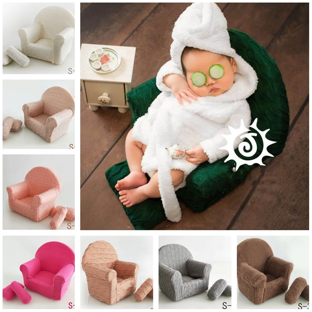 Neonato fotografia Prop Baby Post Mini divano poltrona cuscino neonato  fotografia accessori per mobili Prop per la fotografia