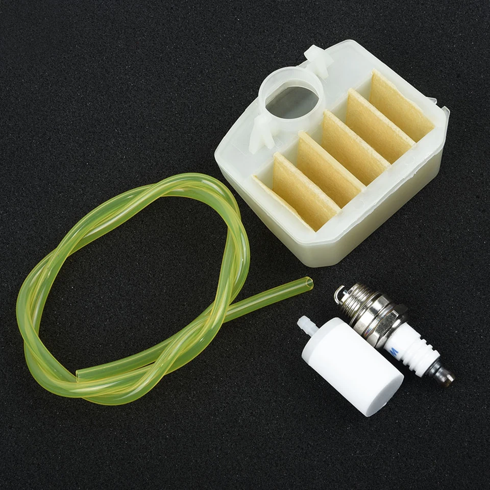 Kit Filtri Aria E Candela Per Motosega Husqvarna 340 345 346xp 350 351 353 - 6 Pezzi