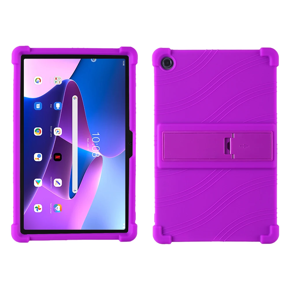 Shockproof Soft Silicone Stand Protective Shell