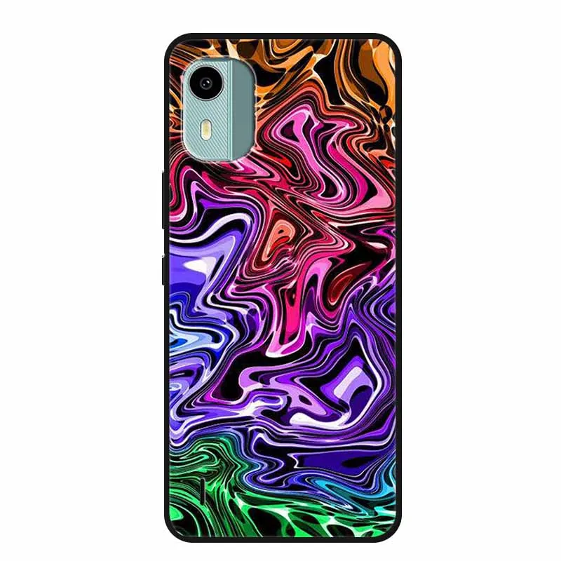 Marble Soft Silicone TPU Phone Back Cover Case - Stylish Protective Bumper