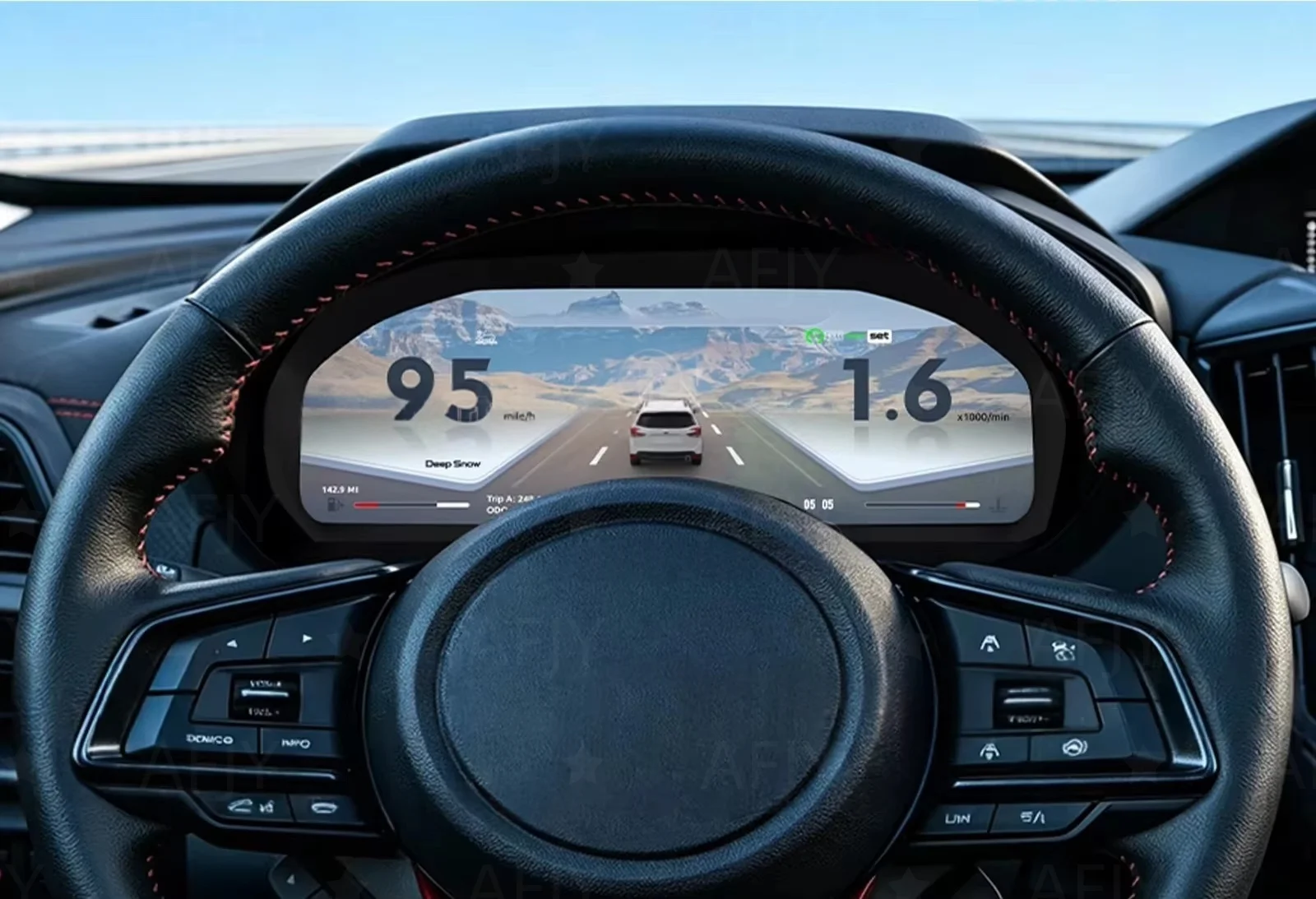 Pantalla Digital de Rendimiento para Subaru Forester 2019~2024, Conexión Directa, Panel de Instrumentos Digital Denali 5