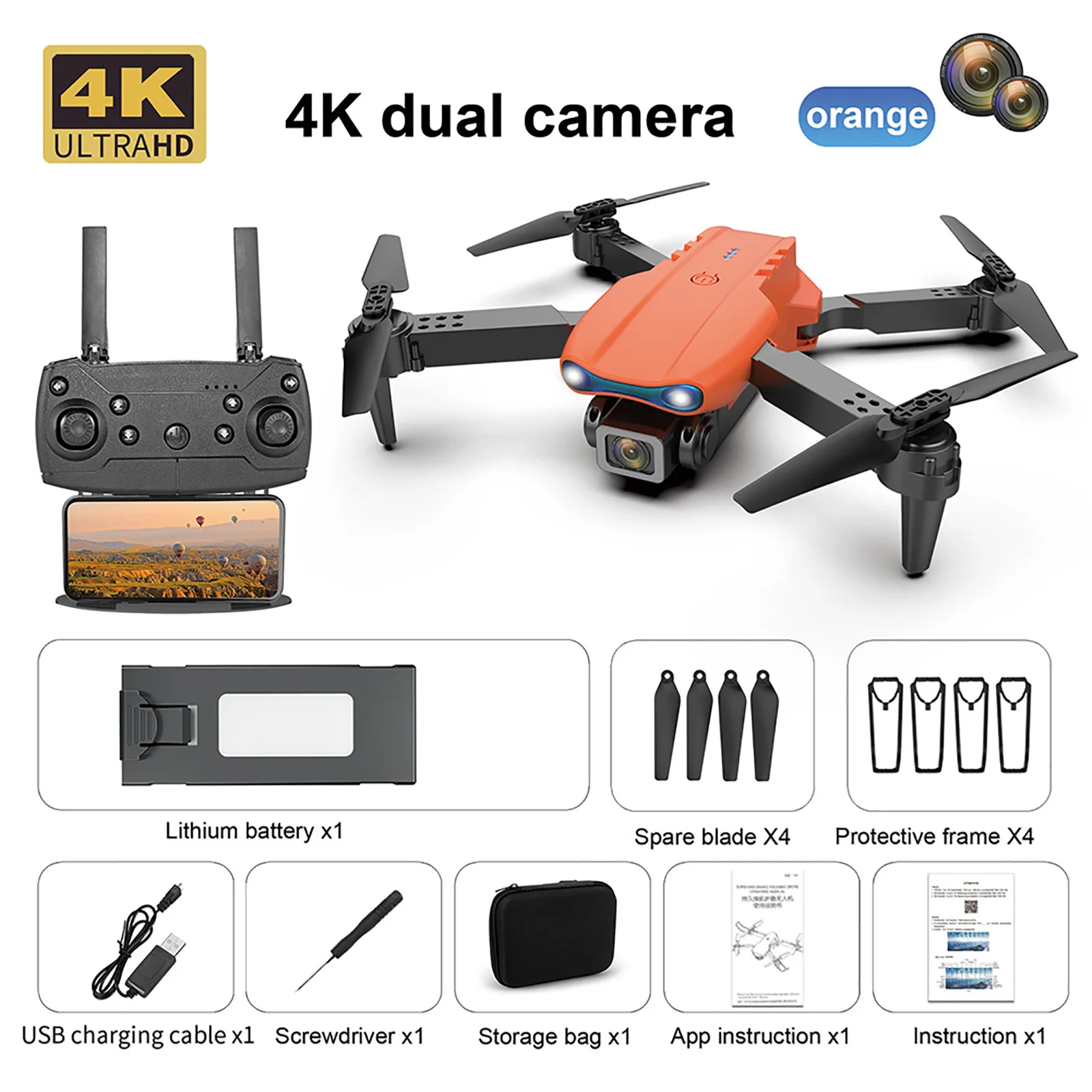 Orange Battery1 4kS
