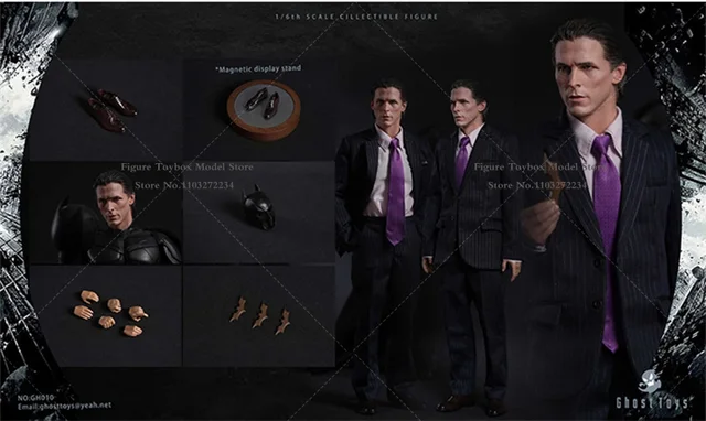 In Stock Ghost Toys GH-010 1/6 Gotham Batman Wayne Suit Cloth 