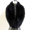 Faux Fox Fur Collar Scarf Thick Imitation Fur Shawl Collar Wrap Neck Winter Neck Warmer Scarf Down Jackets Hood Fur Decoration 1