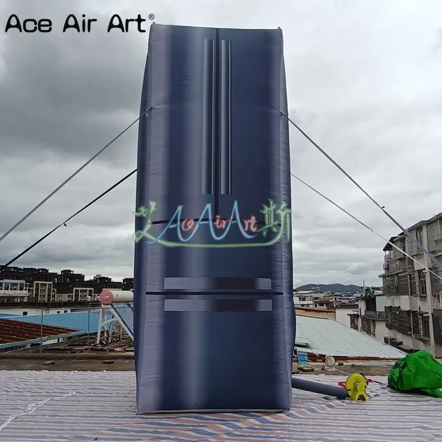 Amazing Huge Inflatable Fridge Balloon Freezer Model Ice Cuber Box Chest/Refrigerator Replica For Advertising And Promotion | Игрушки и