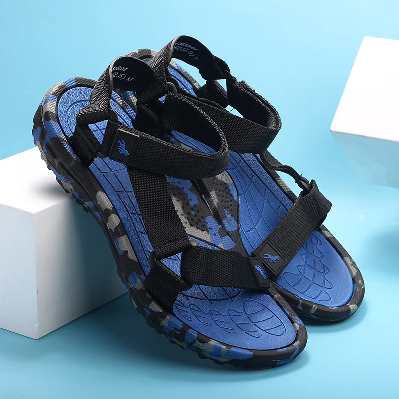 2022 New Summer Men's Sandals Summer Sport Comfortable Flat Beach