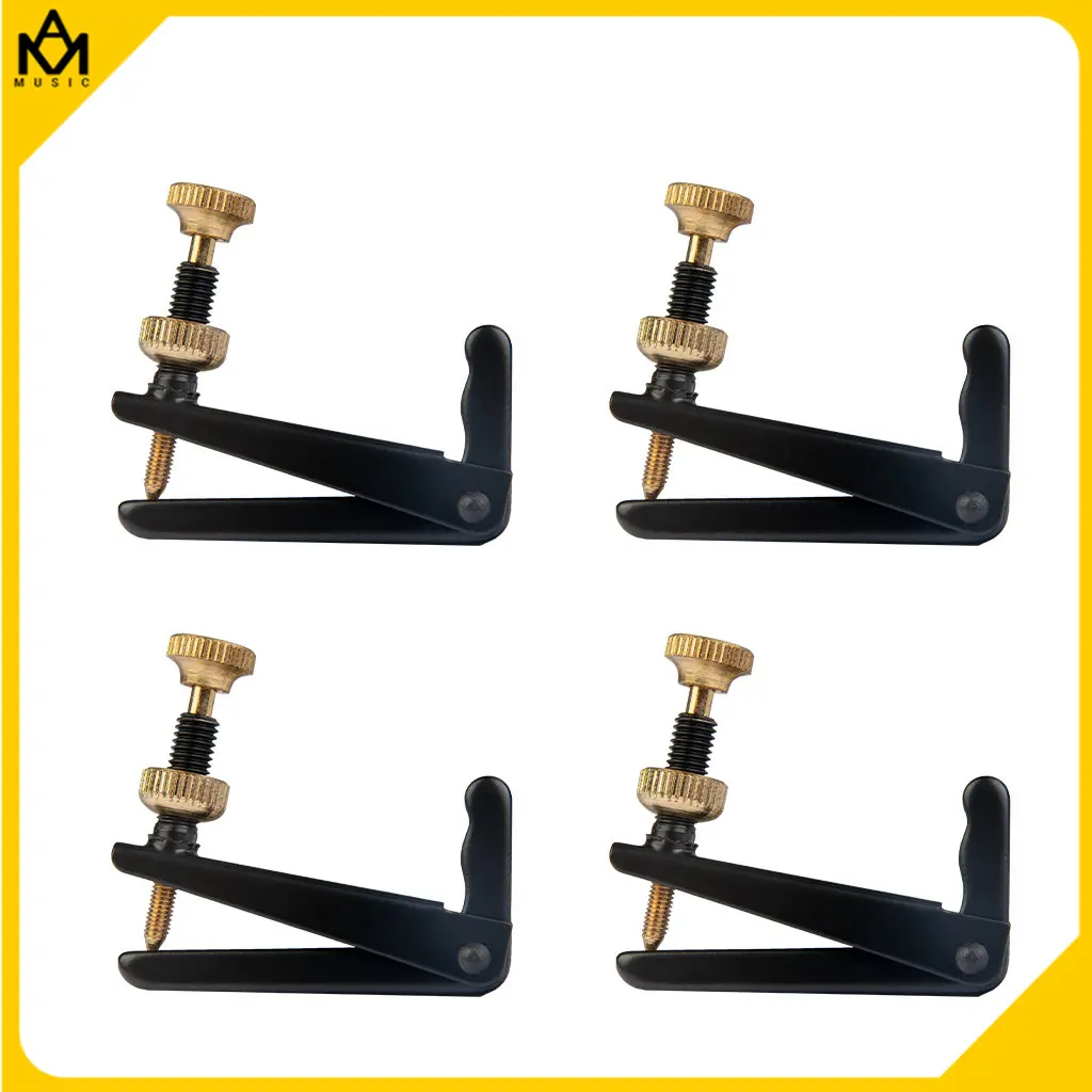 

4PCS Cello Fine Tuners 4/4 Size Fine Tuner C/GB Tailpiece Screw Professional Cello Strings Instrument Accessories Cello Part SET