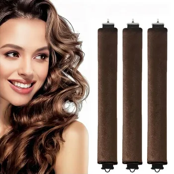 Heatless Hair Curling Rod Headband