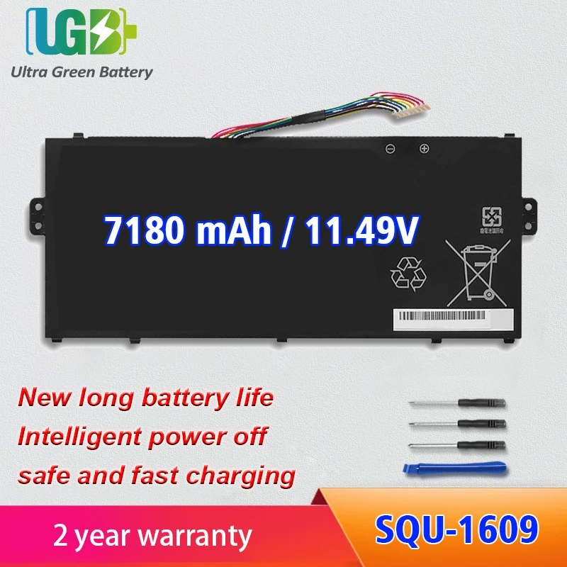 

UGB New SQU-1609 SQU-1611 Battery For HASEE 31CP5/58/81-2 Tablet Bateria akku SQU-1611 SQU-1710 SQU-1713 15G870-XA70K