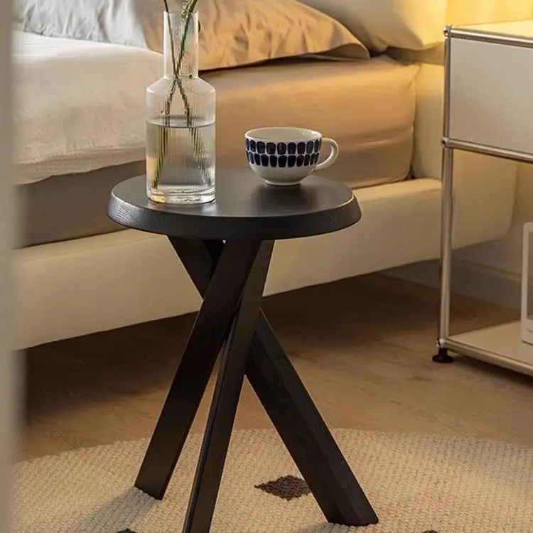 Solid Wood, Sofa, Simple, Nordic, Living Room, Coffee Table, Bedside Table, Shelf, Corner Table
