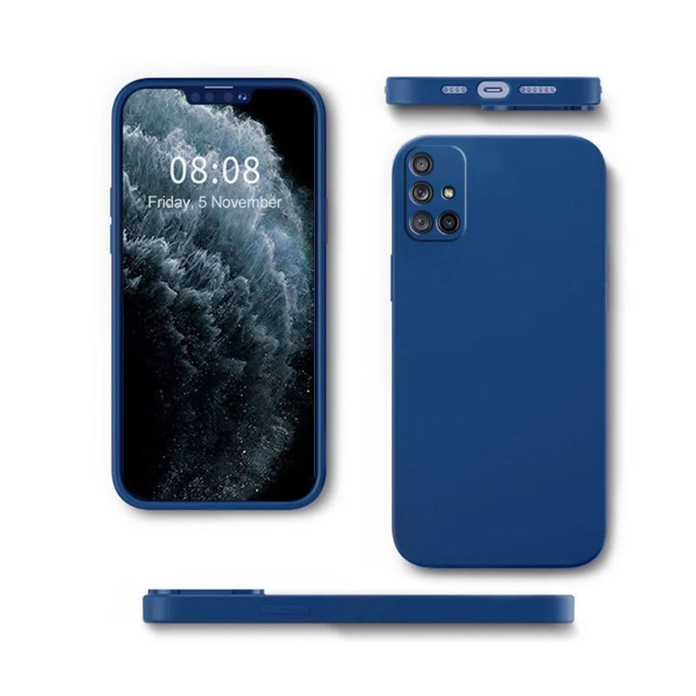 Liquid Silicone Soft Back Phone Case - Enhanced Protection and Sleek Design