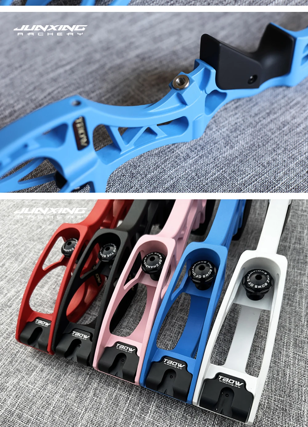 25" Aluminum Bow Riser 68inch Recurve Bow Limbs String Archery Shooting Hunting 20-40lbs Right hand archery bow sight,carbon arrow shafts,archery bow stabilizer set,archery arrow tips