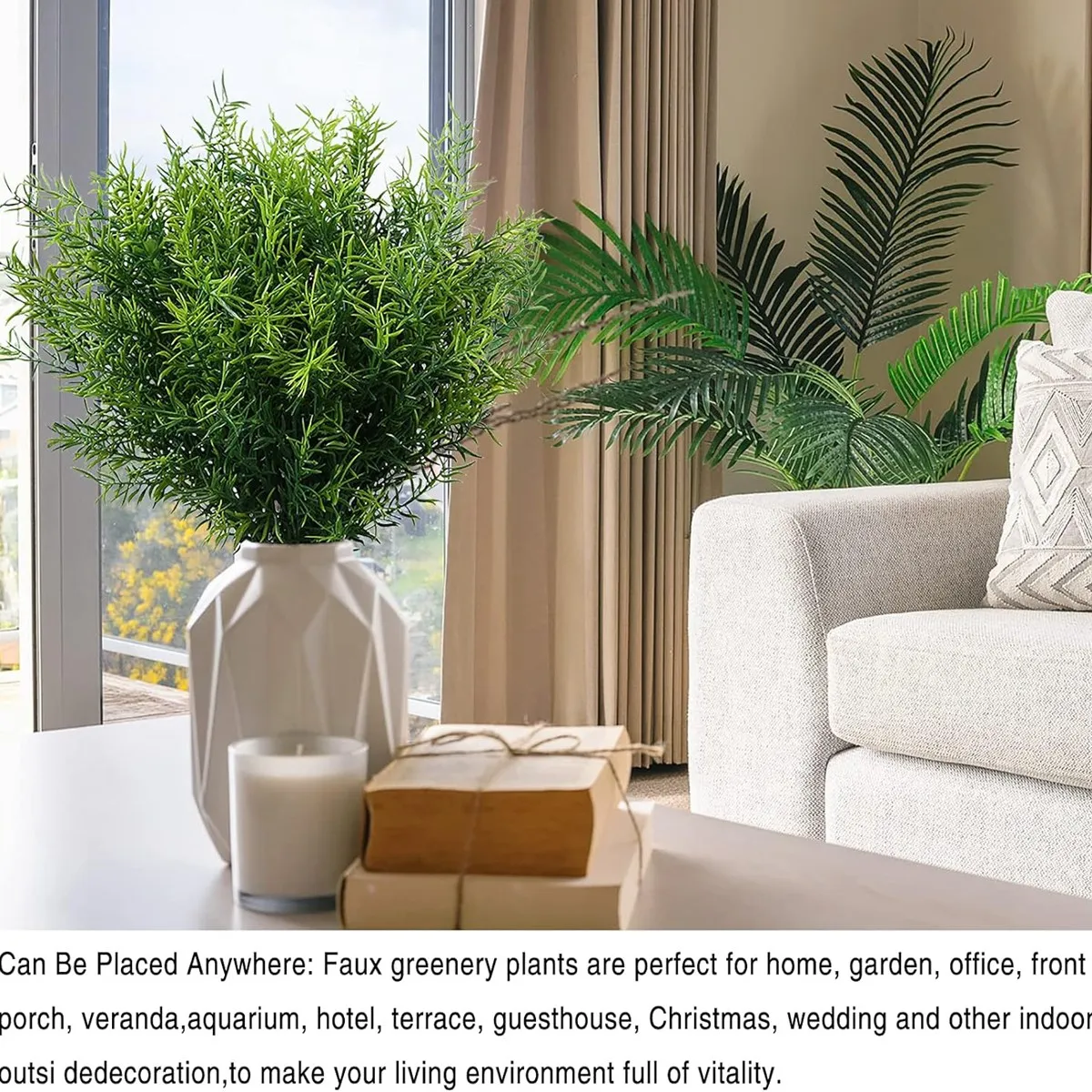 الزهور الاصطناعية للزينة ، العشب البلاستيك ، داخلي...