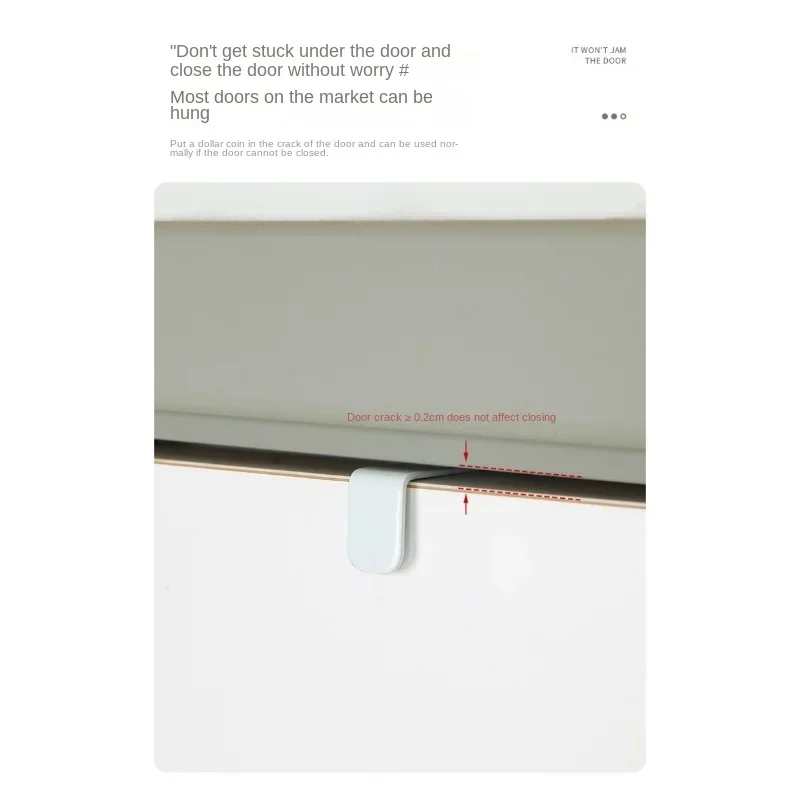 1/2Pcs Over Door Hook Hanger White Sturdy with Wooden Ends Clothes Towel Metal Storage Hooks For Bathroom and Kitchen Hanging