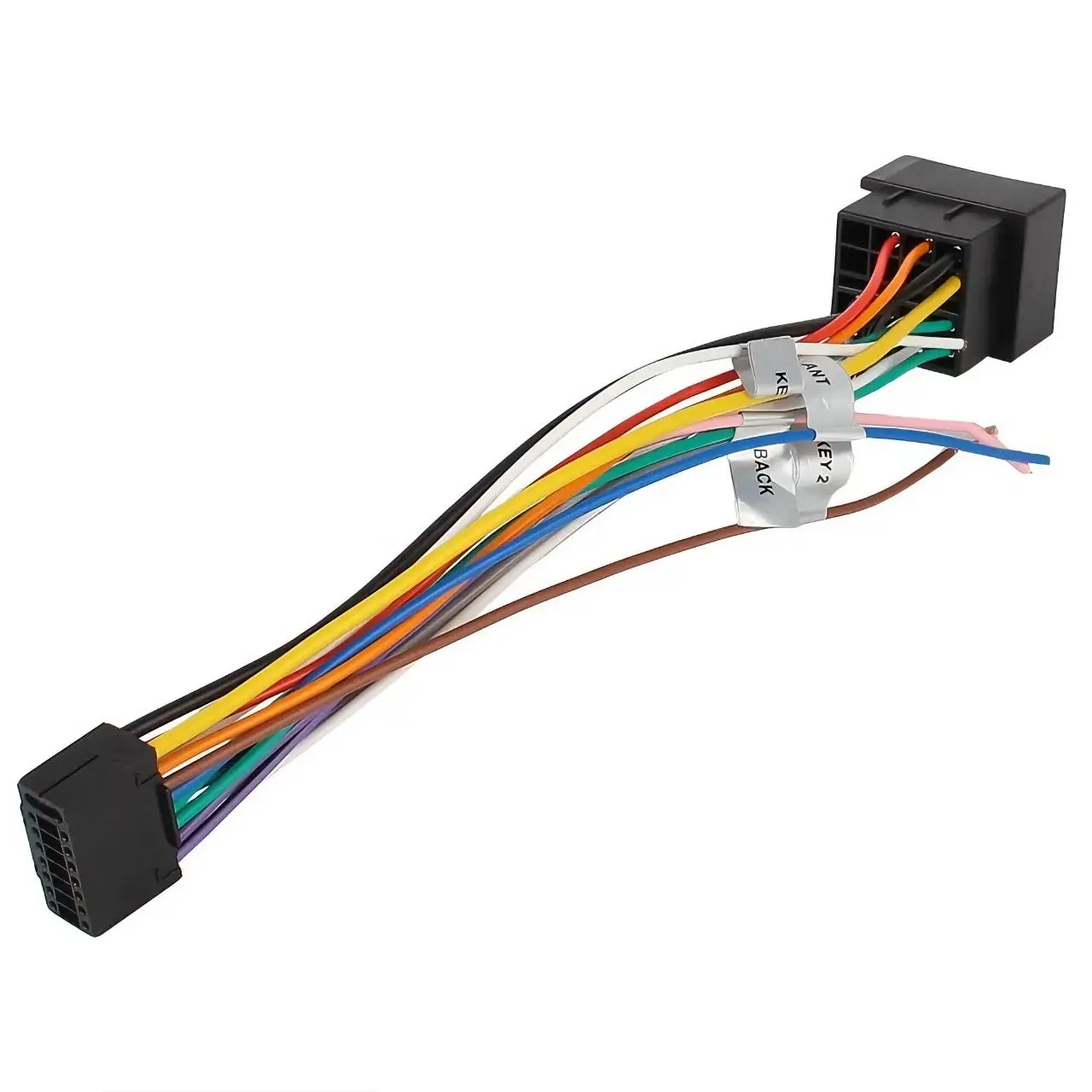 Car Wire Cable Adapter Car Stereo Accessories 16 Pin Plug Cable ISO Standard Connector Adapter Car Stereo Radio For ALPINE Wire Harness Adaptor Car Wire Cable Adapter