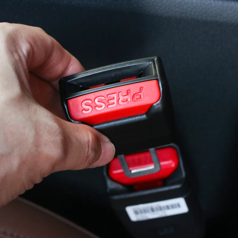 2 Pezzi Prolunga Clip Cintura di Sicurezza Auto, Connettore di Estensione Fibbia Blocco Cintura, Convertitore Estensore Cintura di Sicurezza, Accessori Seggiolino Auto per Bambini - immagine 5