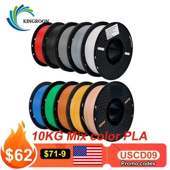 22LBS PLA filament 1KG/Roll 1.75mm 1
