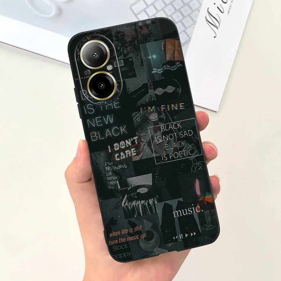 Fashion Moon Pattern Soft Silicone Protective Back Cover