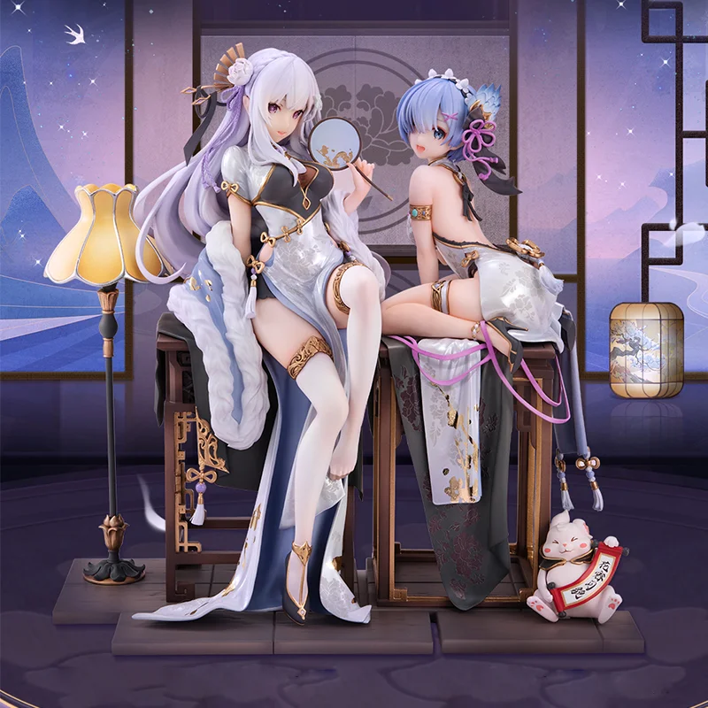 

GSC Re Life a Different World from Zero Emilia Rem Figure Anime Peripherals Figure Model Decoration Collectible Doll Gifts Toy