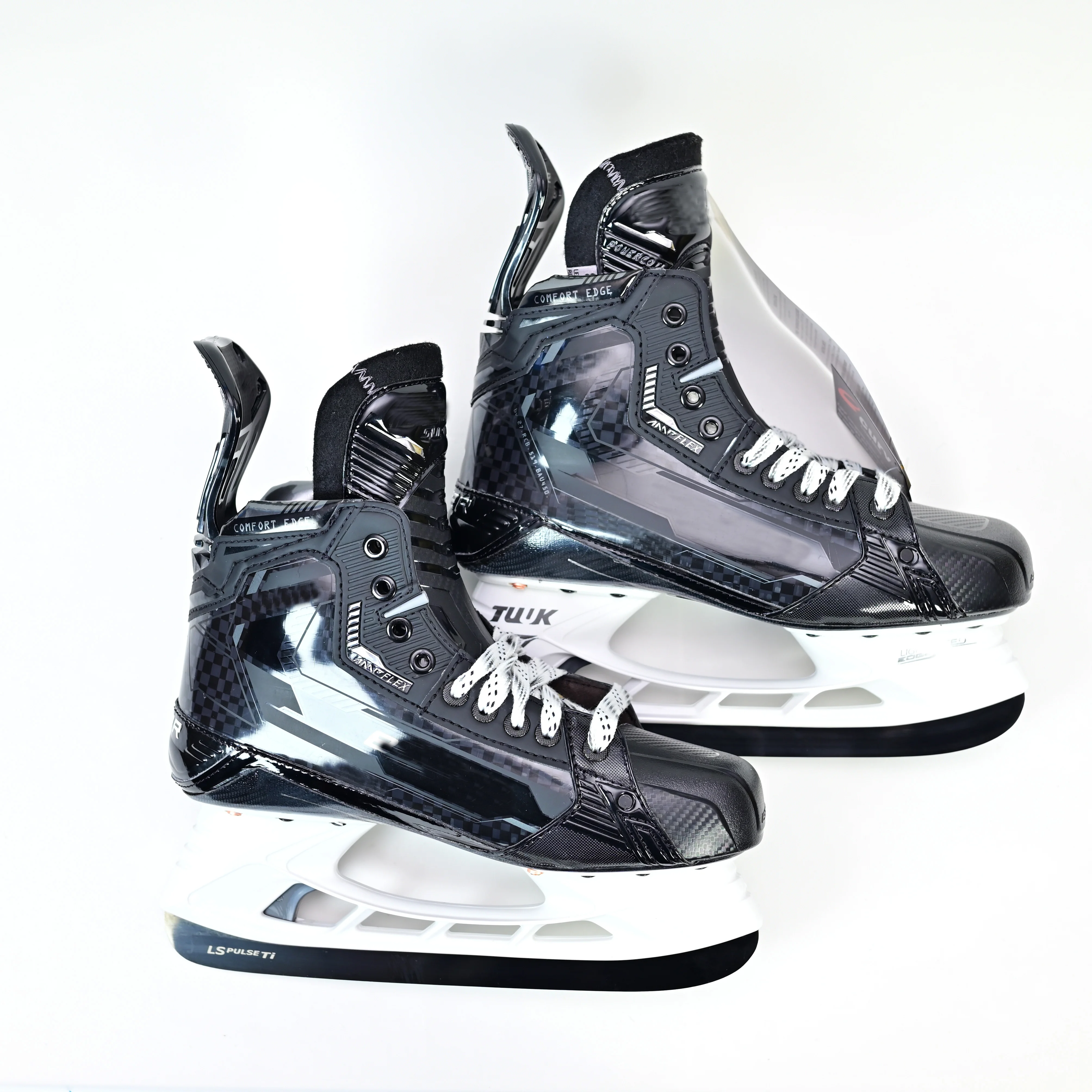 Hockey Skate Heat Molding Thermalform Curv Composite Steel Blade Carbon Fiber Lightweight Customizable Real Ice Performance Fit