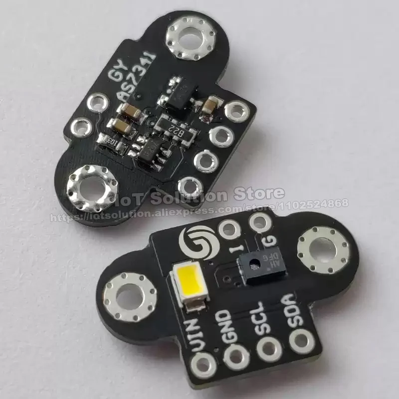GY AS7262 AS7263 AS7341 AS7343 AS7331 Visible Light Infrared Color Spectrometer Sensor Module