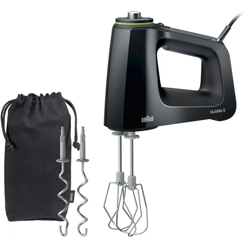 

Braun MultiMix 9-Speed Plus Turbo Hand Mixer BlackElectric Blender Food Processor 9 Speed Changes Plus Turbo 350 Watts