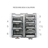 Grid Base Storage Box For 8Pcs Hair Clipper Trimmer Limit Comb Guide Comb Barber Tool For Wahl Guide Combs 3