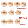 10pcs RoseGold